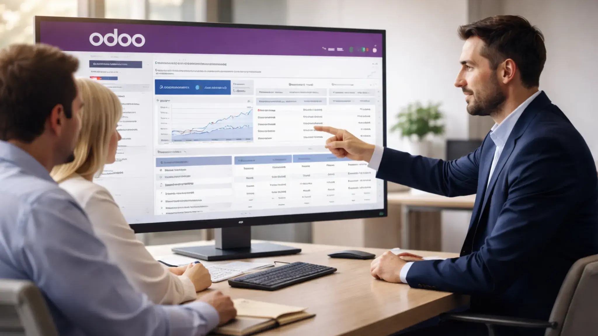 Formation Odoo Comptabilité : démonstration en environnement réel sur écran large